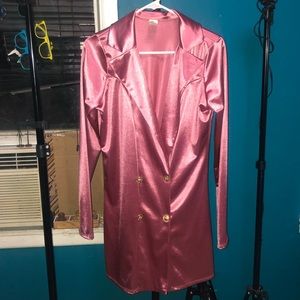 Dolls Kill Pink Mini Blazer Dress